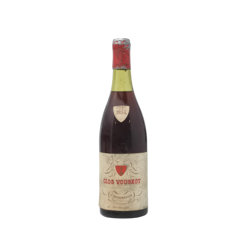 Clos De Vougeot Grand Cru 1934 J.Mommessin