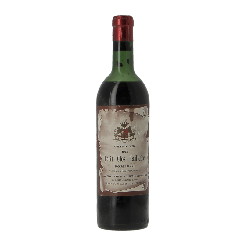 Petit Clos Taillefer 1967 Pomerol