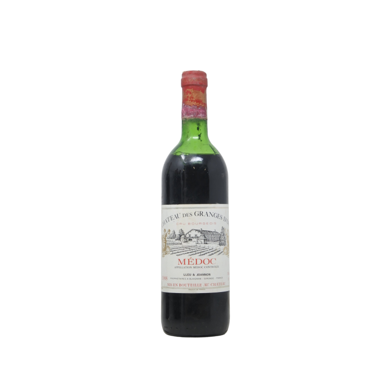 Chateau Des Granges D'Or 1988 Medoc
