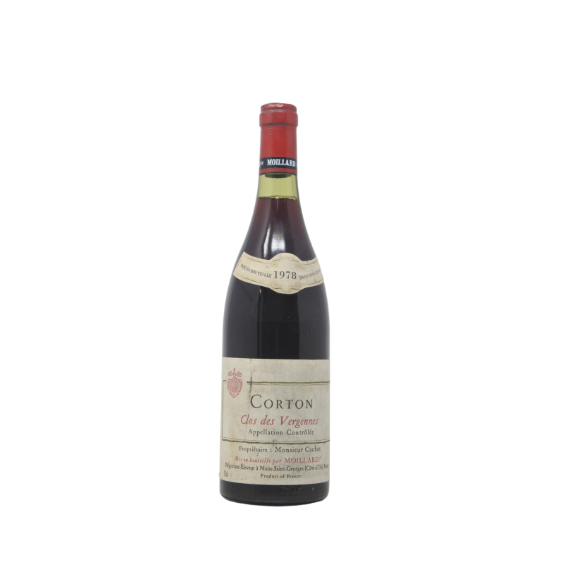 Corton Clos Des Vergennes Grand Cru 1978 Moillard