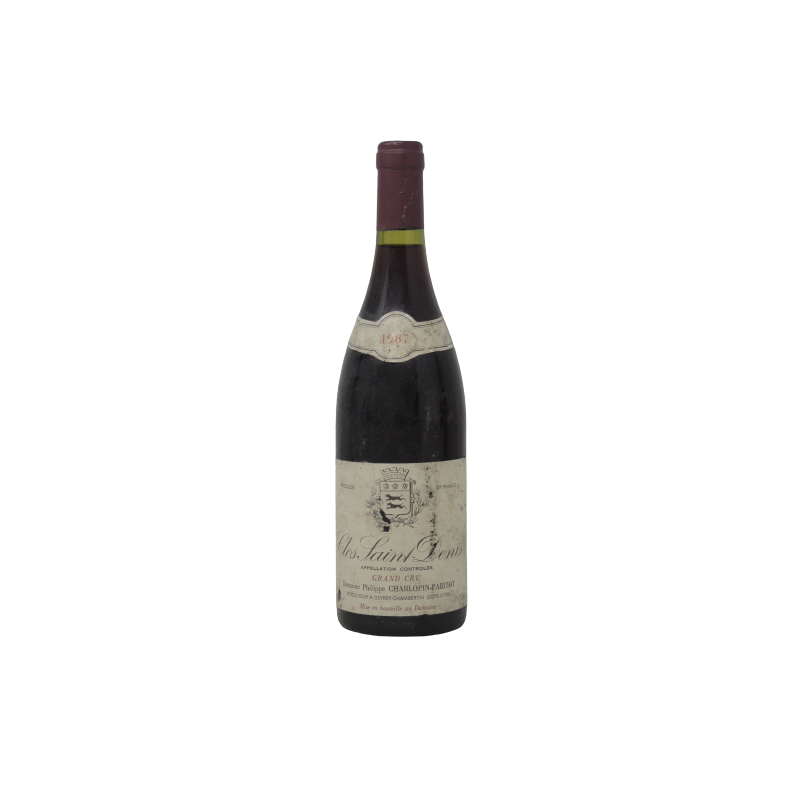 Clos Saint Denis Grand Cru 1987 Domaine Philippe Charlopin-Parizot