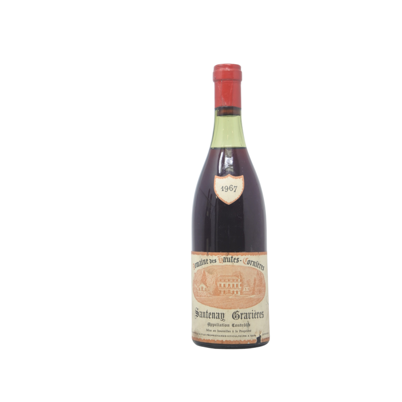 Santenay 1er Cru Gravieres 1967 Domaine Des Hautes-Cornieres