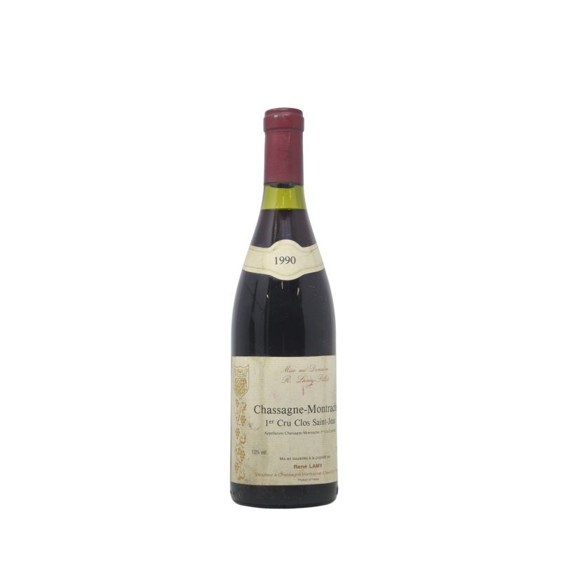 Chassagne-Montrachet 1er Cru Clos Saint-Jean 1990 Domaine Lamy-Pillot