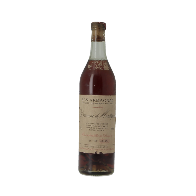Bas-Armagnac 1962 Domaine De Martiques