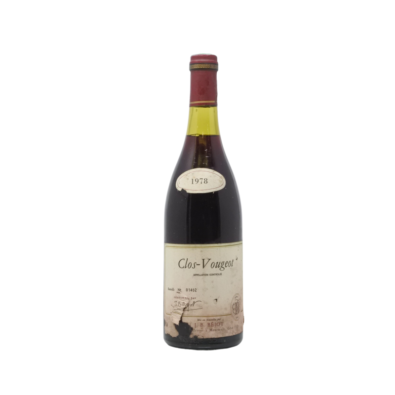 Clos De Vougeot Grand Cru 1978 J.B Bejot