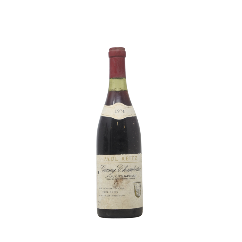 Gevrey-Chambertin 1er Cru Lavaux Saint Jacques 1974 Paul Reitz