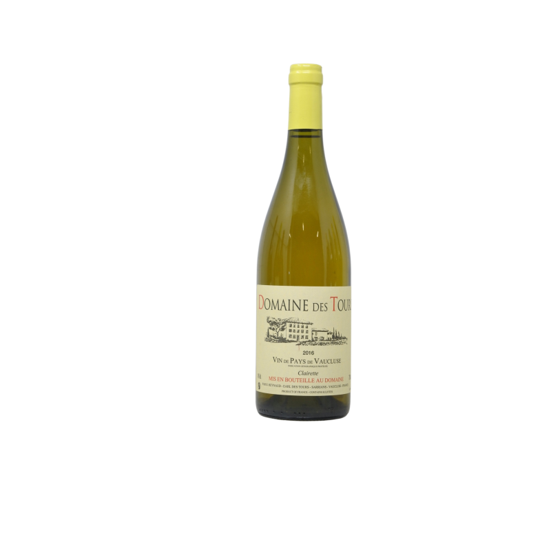 Vin De Pays De Vaucluse "Clairette" 2016 Domaine Des Tours