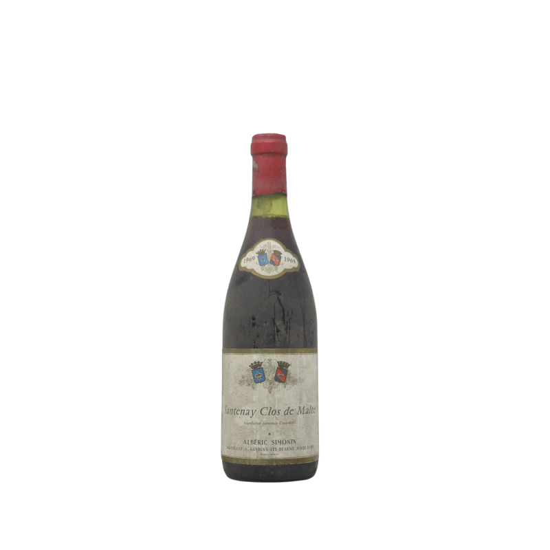 Santenay Clos De Malte 1969 Alberic Simonin