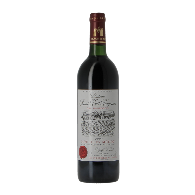 Chateau Ruat Petit Poujeaux 1998 Moulis-En-Medoc