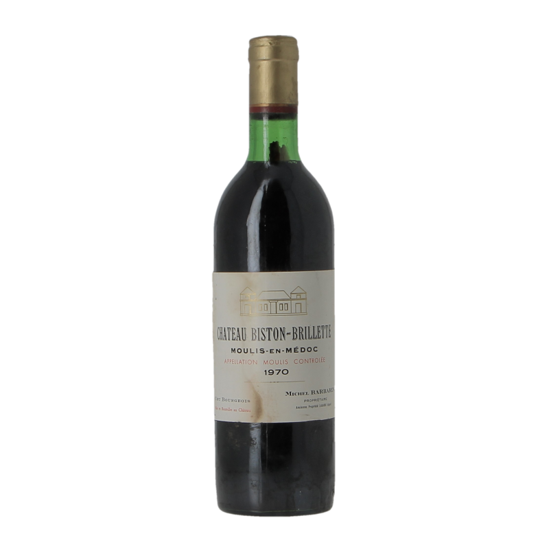 Chateau Biston Brillette 1970 Moulis-En-Medoc