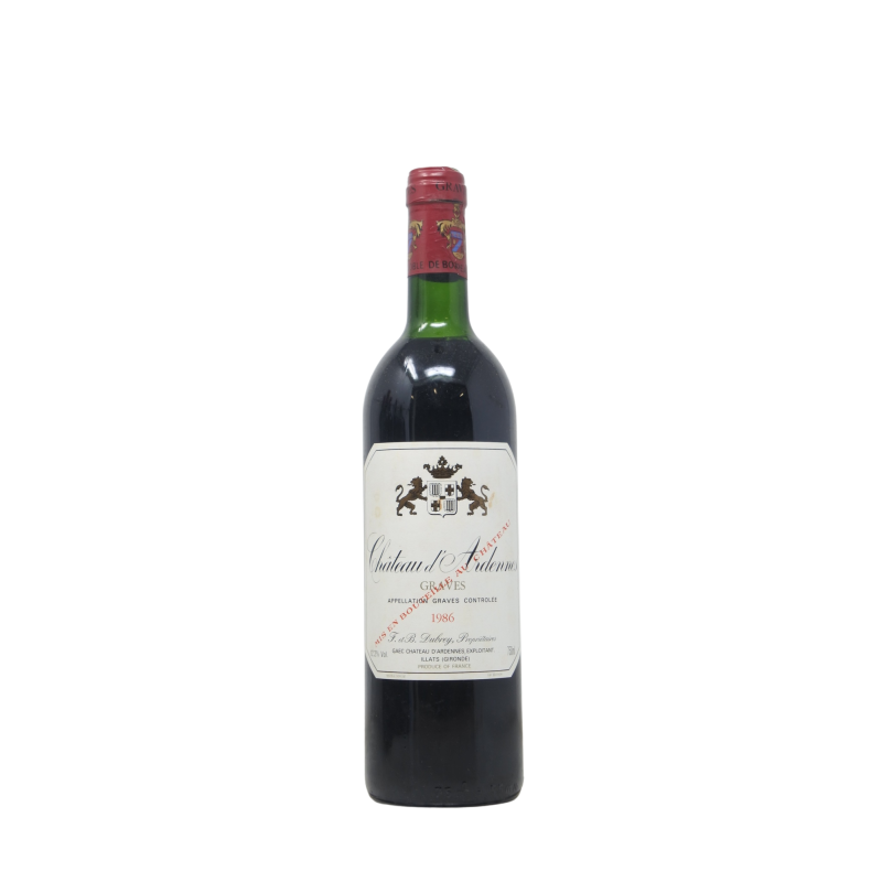 Chateau D'Ardennes 1986 Graves