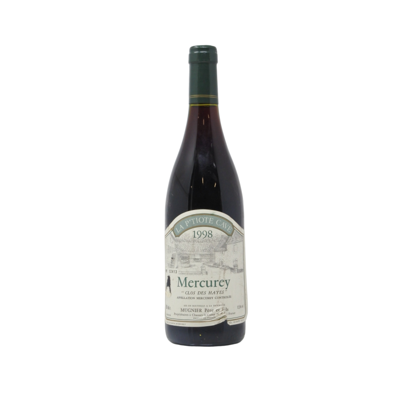 Mercurey Clos Des Hayes 1998 Mugnier Pere & Fils